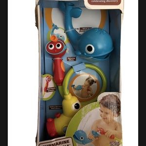 Kids submarine toy whale for bath